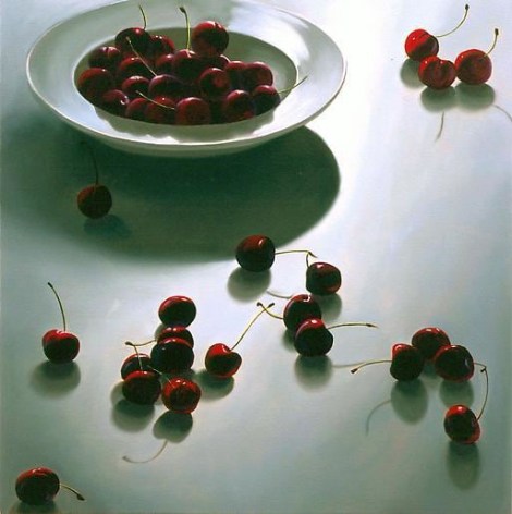 Cherries 2007 oil on canvas