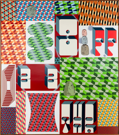 Barry McGee Untitled (T.H.R), 2024