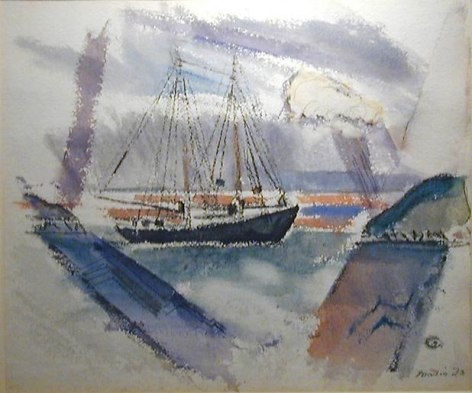 John Marin Lobster Smack, Deer Isle
