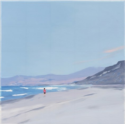 Isca Greenfield-Sanders Purple Beach, 2018