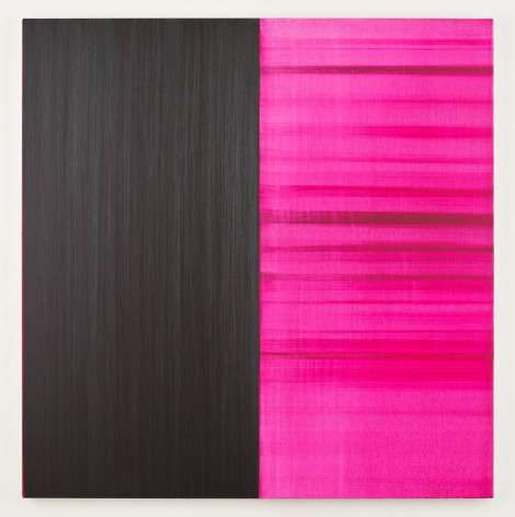 Callum Innes Untitled Lamp Black / Magenta, 2024