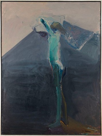 Nathan Oliveira Woman Undressing, 1961