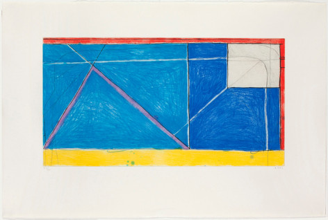 Richard Diebenkorn&nbsp; Red-Yellow-Blue, 1986