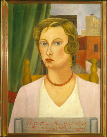 Frida Kahlo, Retrato de Mrs. Jean Wight, 1931    