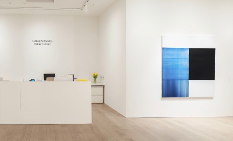 Installation view of&nbsp;Callum Innes: Where To Start.&nbsp;