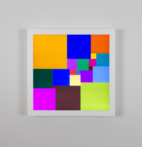 Spencer Finch Squared Square (21), 2018