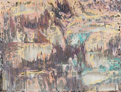 Diana Al-Hadid Cave Painting #2, 2023
