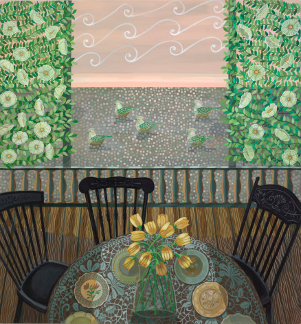 Gail Spaien Lunch of the Porch, 2024