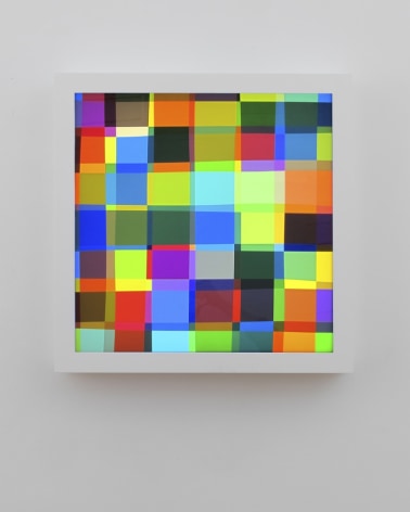 Spencer Finch, Color Test (182), 2015