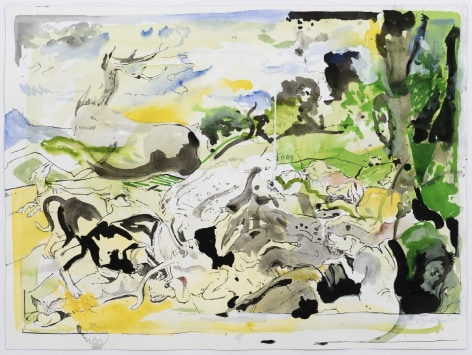 Cecily Brown The Hunt, 2022