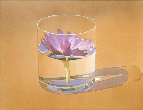 Water Lily in Glass