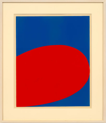 Ellsworth Kelly Red/Blue (Untitled), 1962-64