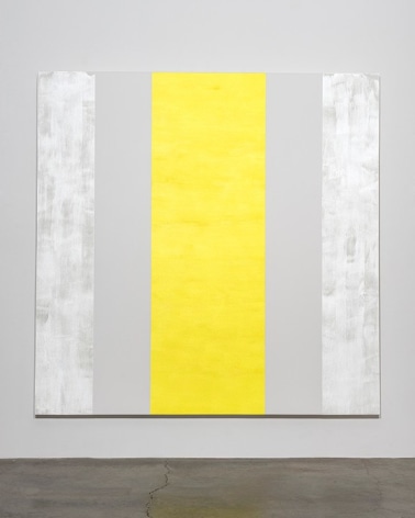 Mary Corse Untitled (White, White, Yellow, Beveled), 2015