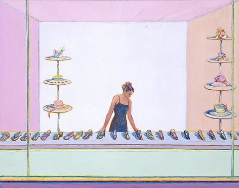 Wayne Thiebaud Shoes and Hats, 2003