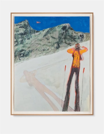 Peter Doig D1-3 Lost, from Zermatt series, 2022