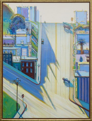 Wayne Thiebaud Shadow Streets, 2002