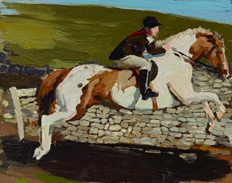 Christopher Brown Horse and Rider, 2017