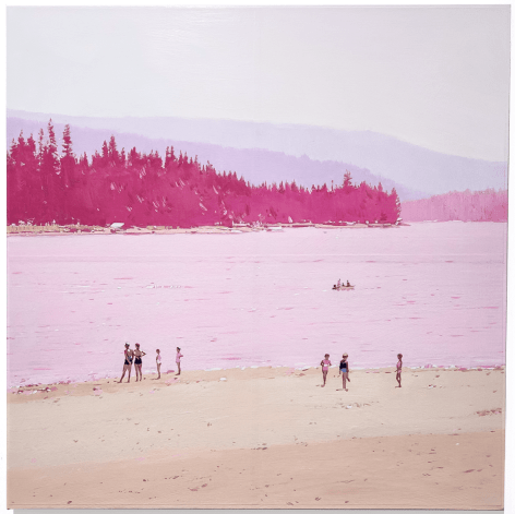 Isca Greenfield-Sanders Pink Lake, 2024