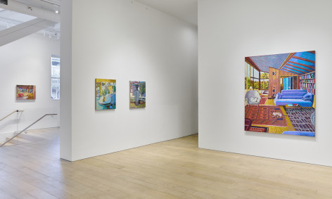 Installation view of&nbsp;In a Western Town. Photograph by Glen Cheriton.