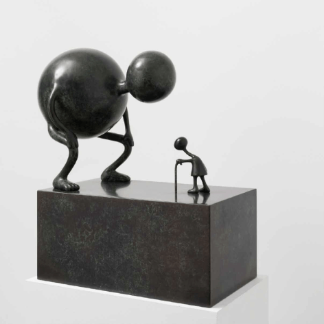 Tom&nbsp;Otterness Youth and Age, 2017