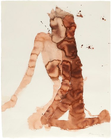 Nathan Oliveira Untitled Santa Maria Nude, 1999