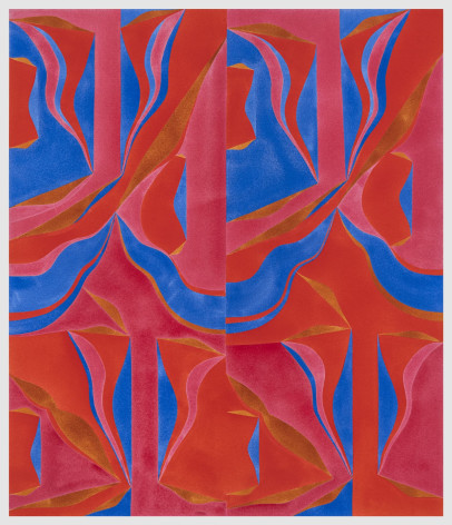 Margaux Ogden Bathers (Blue, Red &amp;amp; Pink), 2023
