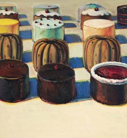 Wayne Thiebaud Various Cakes, 1981