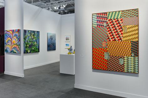 Installation view of Booth 205. Photography by Glen Cheriton.&nbsp;