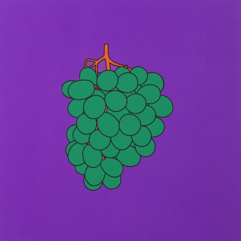 Michael Craig-Martin Untitled (grapes), 2023