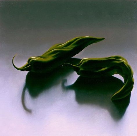 Peppers 2007 oil on canvas
