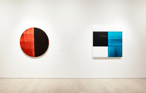 Installation view of&nbsp;Callum Innes: Where To Start.&nbsp;