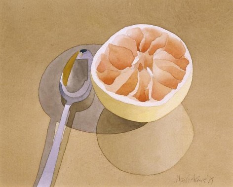 Grapefruit with Spoon