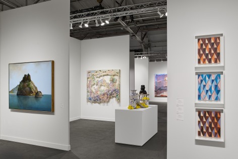 Installation view of Booth 205. Photography by Glen Cheriton.&nbsp;