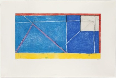 Richard Diebenkorn Red-Yellow-Blue, 1986