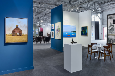 Installation view of Booth B4. Photography by Glen Cheriton. 