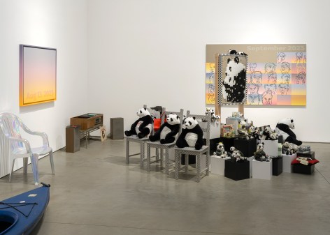 Exhibition view: Rob Pruitt,&nbsp;The Golden Hour, 303 Gallery, New York, 2023. Photo: Justin Craun