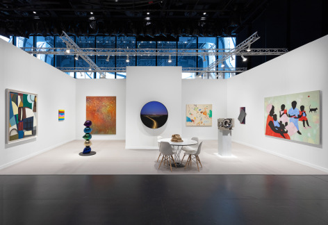 Installation view, Frieze New York, 2024. 303 Gallery,&nbsp;Booth D04, Photo: Sebastiano Pellion di Persano