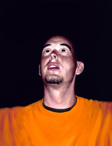 Tim Gardner, Untitled (Sto looking up, orange shirt), 1999