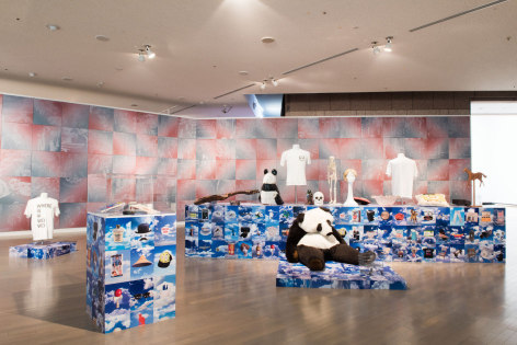 Rob Pruitt, Installation view: Yokohama Triennial 2017, Yokohama Museum of Art, Yokohama, Japan, 2017