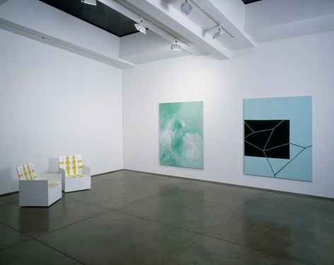 Mary Heilmann, Heaven &amp; Hell, Installation view: 303 Gallery, 2005