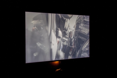Installation view: Kim Gordon, Object of Projection, curated by Lawrence English, gnration, Braga, Portugal., Photo:&nbsp;Adriano Ferreira Borges