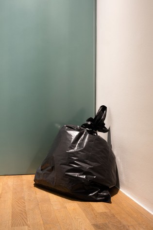 Ceal Floyer, Garbage Bag, 1996, Installation view: Kunstmuseum Bonn, 2015