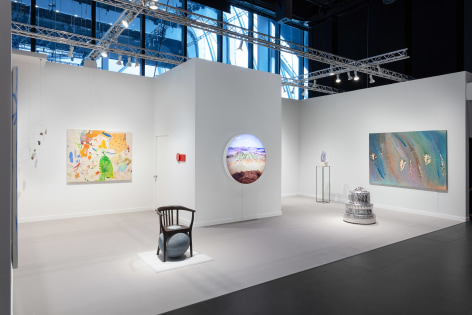 Installation view, Frieze New York, 2023. 303 Gallery,&nbsp;Booth D4, Photo: Sebastiano Pellion di Persano