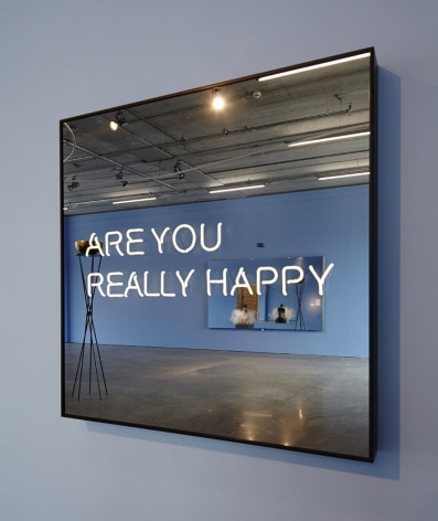 Jeppe Hein, Installation view: A Smile For You, Bonniers Konsthall, Stockholm, 2013