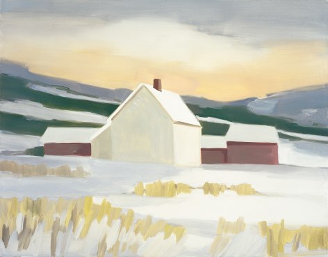 Maureen Gallace, Winter Farm, 2006