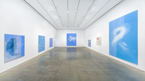 Installation view:&nbsp;Tala Madani, Dirty Windows,&nbsp;303 Gallery, New York, 2023. Photo: Justin Craun