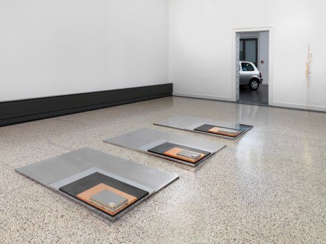 Installation view: Hector Prize 2015. Alicja Kwade Kunsthalle Mannheim, Germany