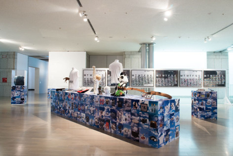 Rob Pruitt, Installation view: Yokohama Triennial 2017, Yokohama Museum of Art, Yokohama, Japan, 2017