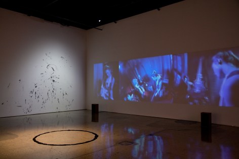 Installation view: Karen Kilmnik &amp; Kim Gordon, 303 Gallery, 2012