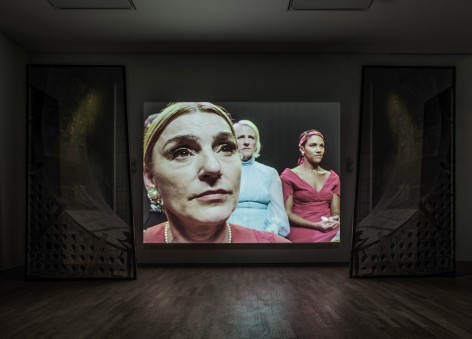 Jane and Louise Wilson, Installation view: Undead Sun: We Put the World Before You, Middlesbrough Institute of Modern Art, 2016